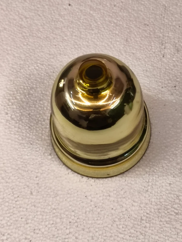 Glass Lamp Shade Holder Brass
