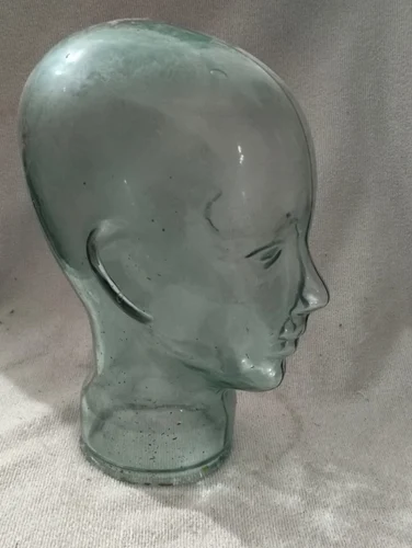 Vintage Glass Mannequin Head
