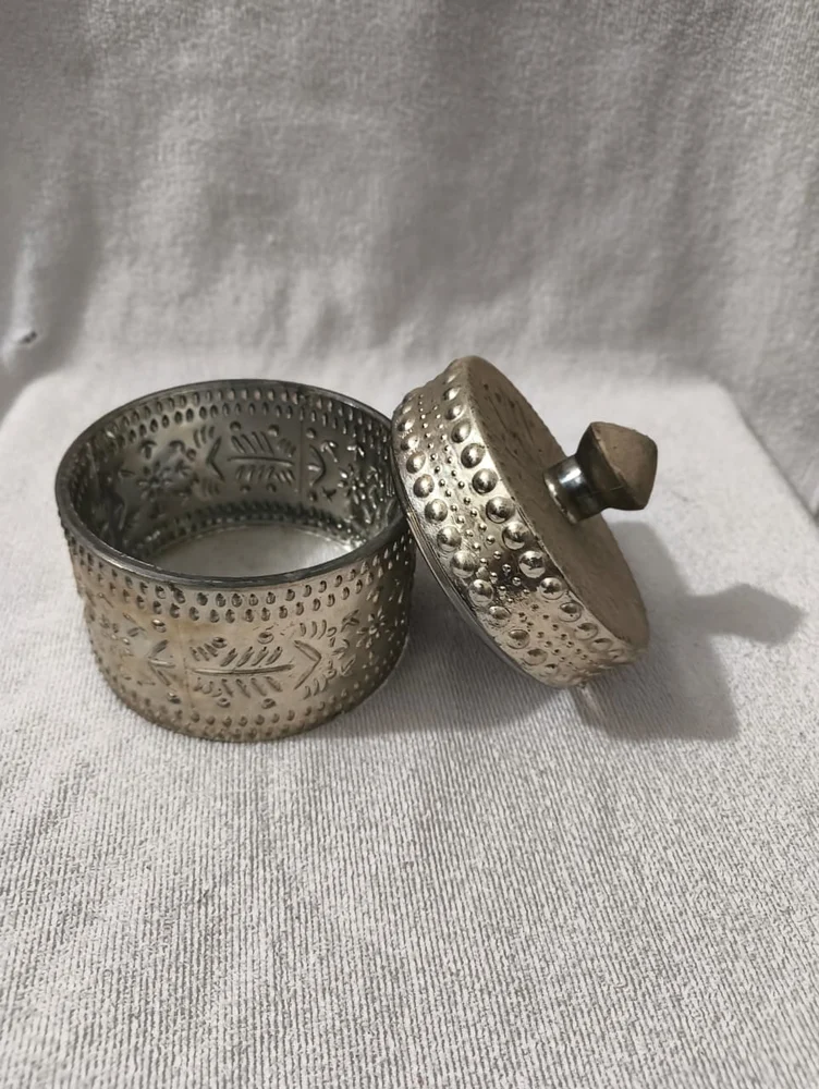 Grey Metal Containers