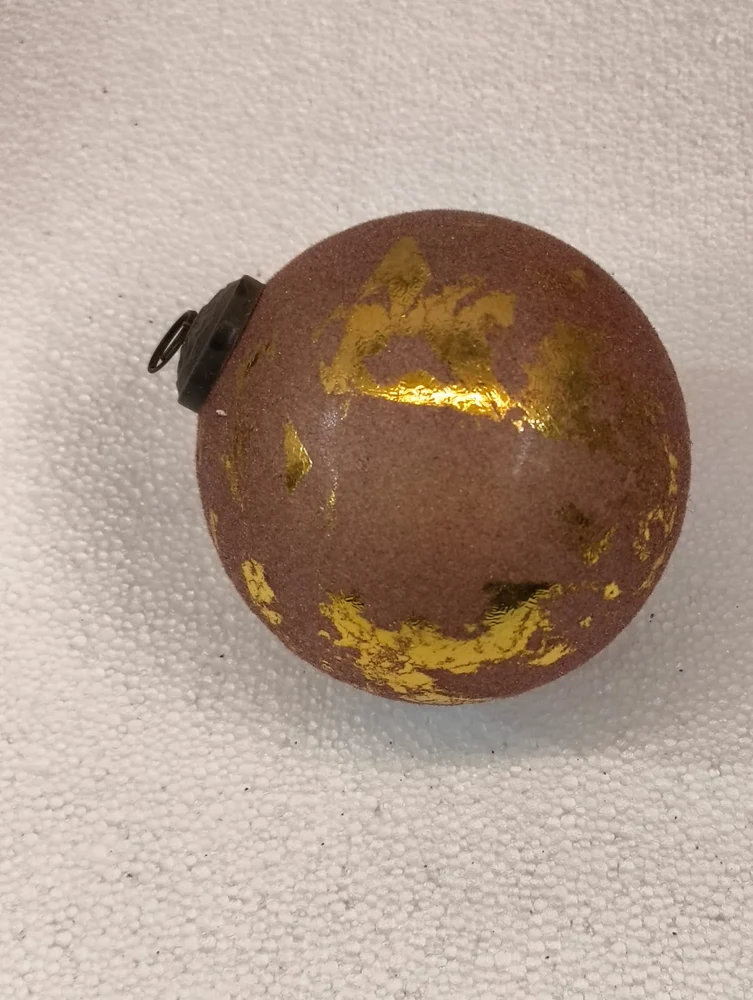 Gold Christmas Hanging Ball